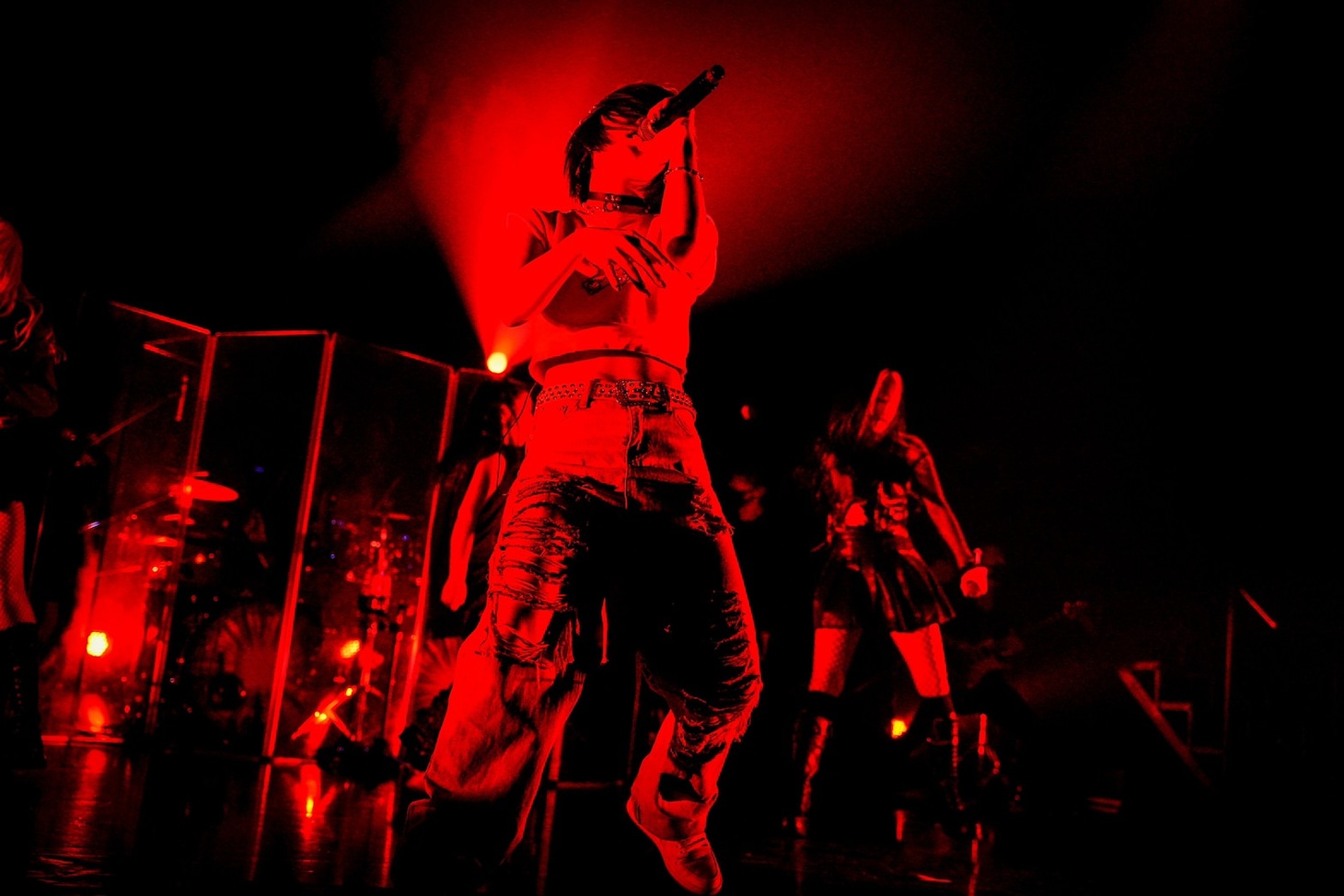 我儘ラキア「WAGAMAMARAKIA TOUR」東京・USEN STUDIO COAST公演の様子。（photo by Rui Hashimoto）