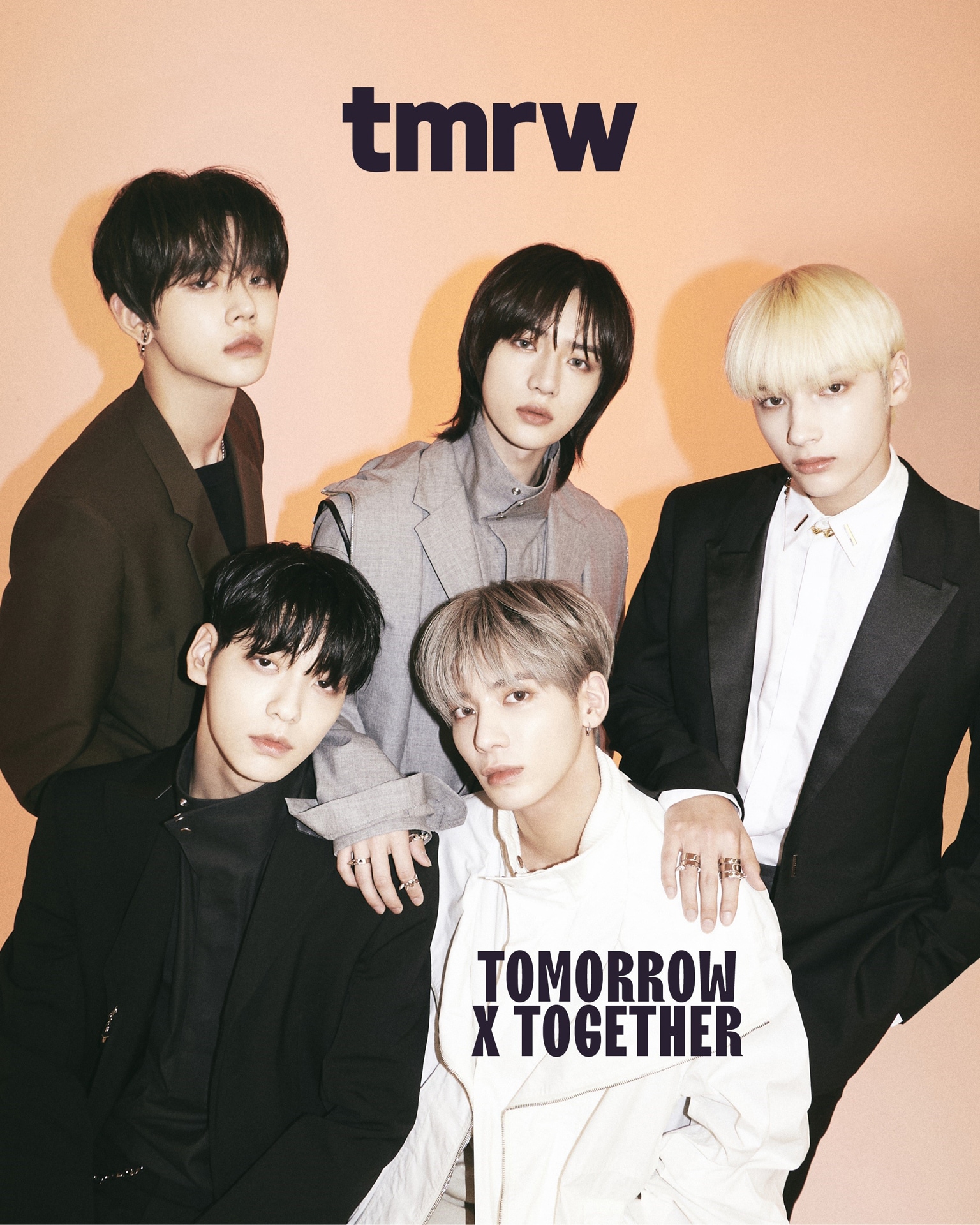 B.I ハンビン　tmrw 雑誌 TOMORROW X TOGETHERが「tmrw Magazine」表紙に登場、100ページ以上の