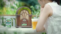キリンビール「淡麗グリーンラベル」CM「小さなジュークボックス篇」より。