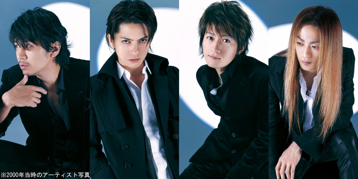 2000年当時のL'Arc-en-Ciel。