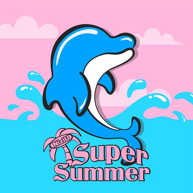 NiziU「Super Summer」配信ジャケット