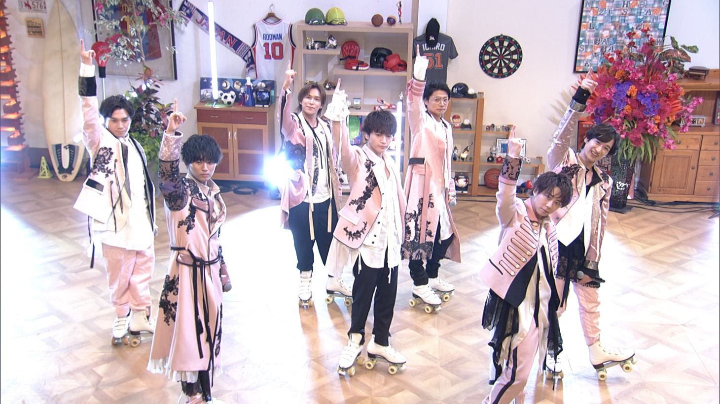 「第9回明石家紅白！」よりKis-My-Ft2。(c)NHK