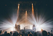 「ヒトリエ Amplified Tour 2021」の様子。（撮影：西槇太一）