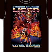 「ザ・リーサルウェポンズ×獣神サンダー・ライガー “94's Pro-Wrestring” Tシャツ」デザイン