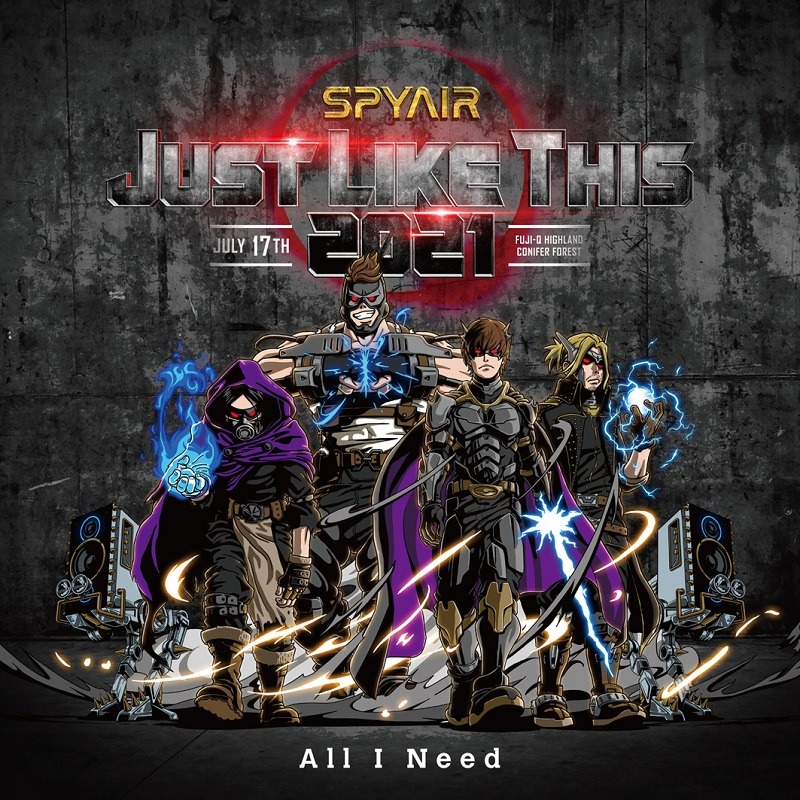 SPYAIR「All I Need」ジャケット