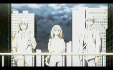 YOASOBI「三原色」MVのワンシーン。