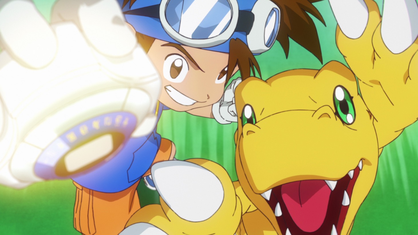 「デジモンアドベンチャー：」新エンディング映像より。