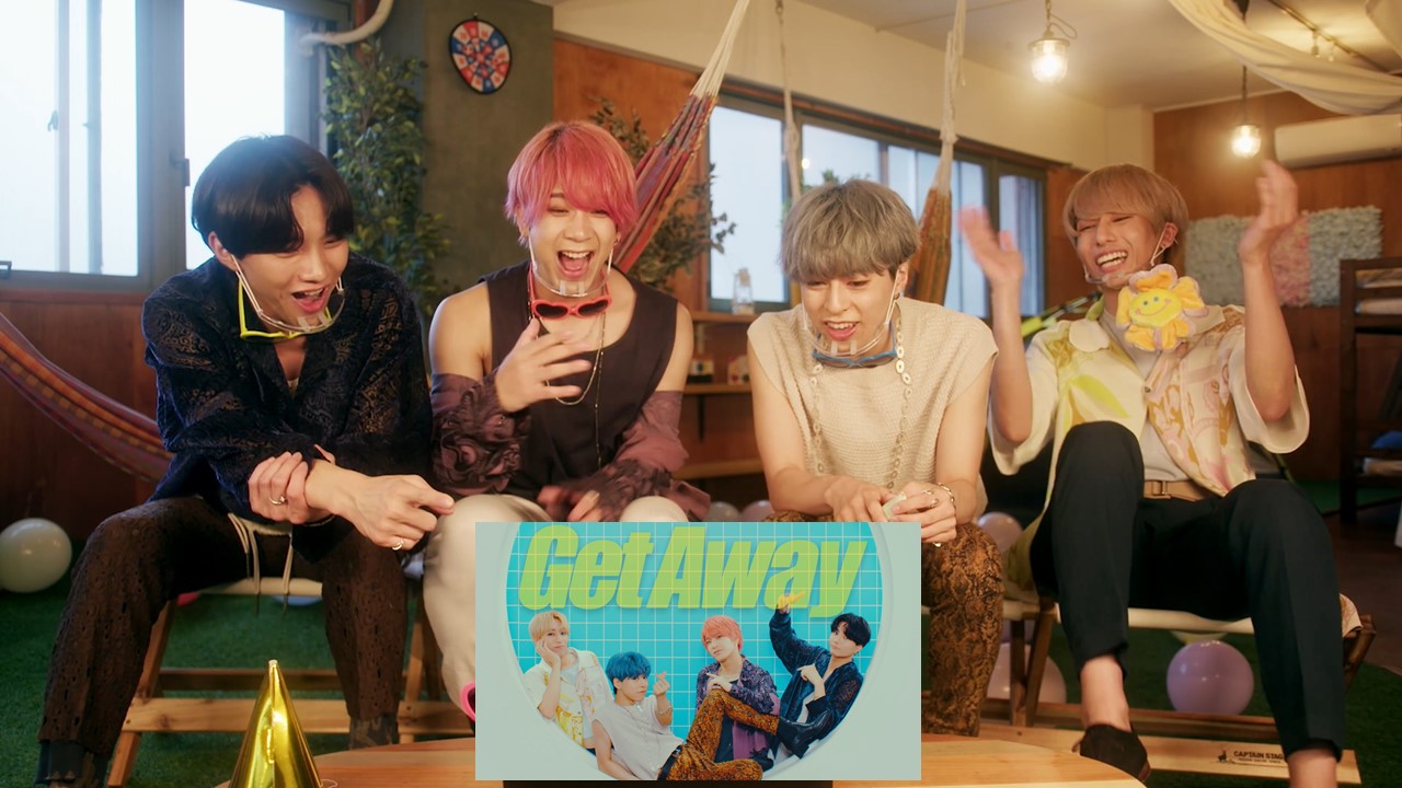 OWV「『Get Away』MV Reaction Video」より。