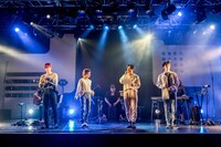 左からJUNE、YUGO、TOMO、SHUNYA。 (c)2020 ORBIT UNION All Rights Reserved.