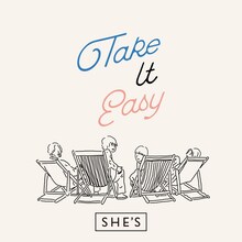 SHE'S「Take It Easy」配信ジャケット