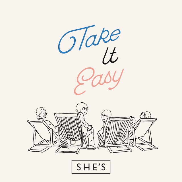 SHE'S「Take It Easy」配信ジャケット