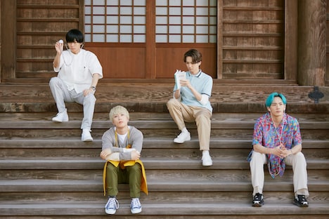 「バイトルPRO」CM撮影時の様子。