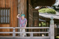 「バイトルPRO」CM撮影時の様子。