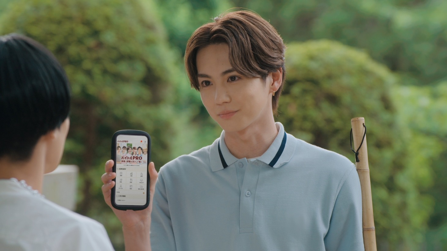 「バイトルPRO」新CM「介護」編より。