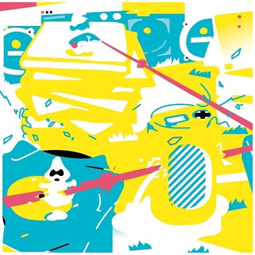 スマーフ男組「スマーフ男組の個性と発展」アナログ盤ジャケット