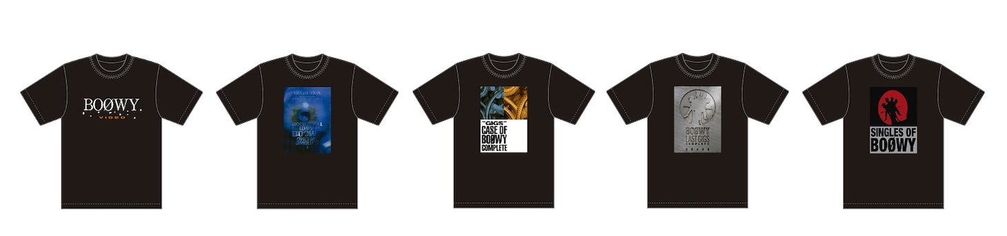 BOØWY結成40周年記念Tシャツ