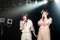 左から小林潤（NILKLY）、内山結愛（RAY）。（Photo by Masayo）