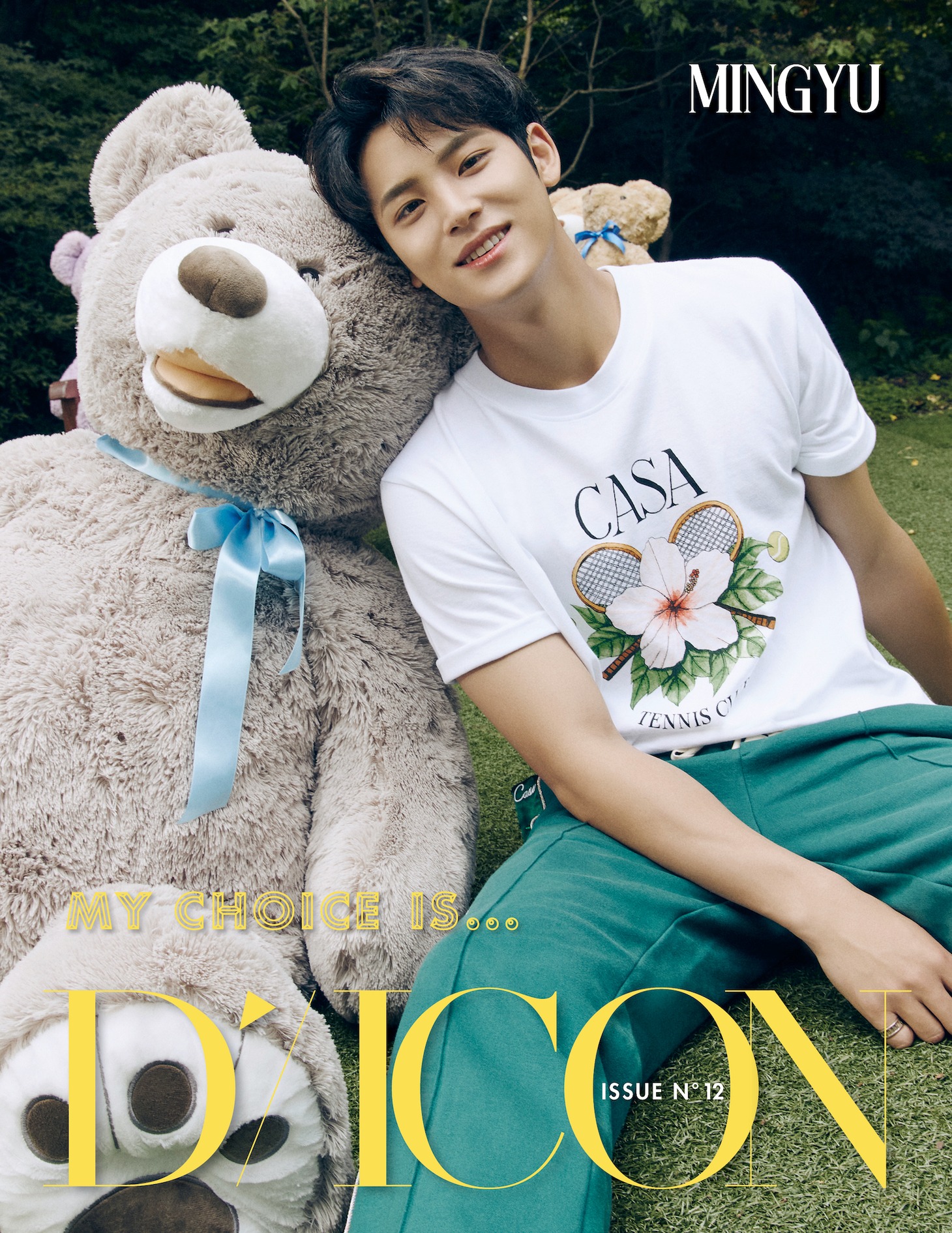 「My Choice is…」ミンギュバージョンの表紙。(c)Dispatch