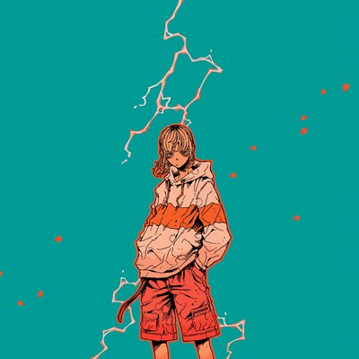 ナナヲアカリ「雷火 / 魔法」ジャケット