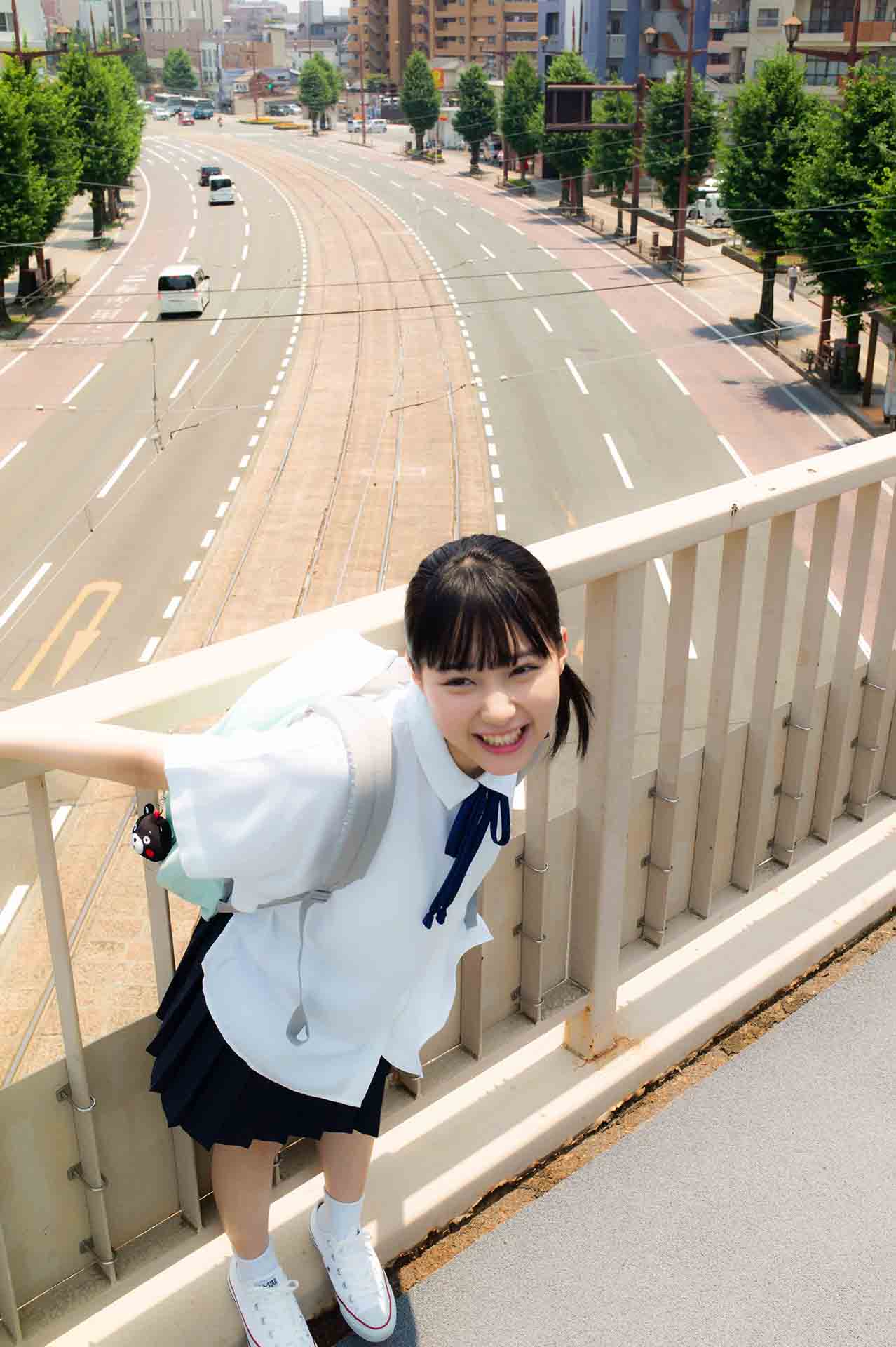田中美久の1st写真集より。（撮影：細居幸次郎）