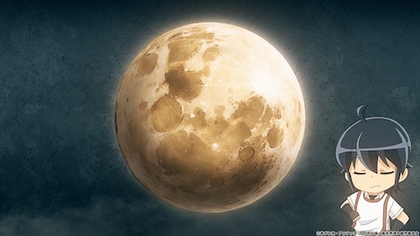 「月が導く異世界道中」第1話ノンクレジット特殊エンディング映像より。(c)あずみ圭・アルファポリス / 月が導く異世界道中製作委員会