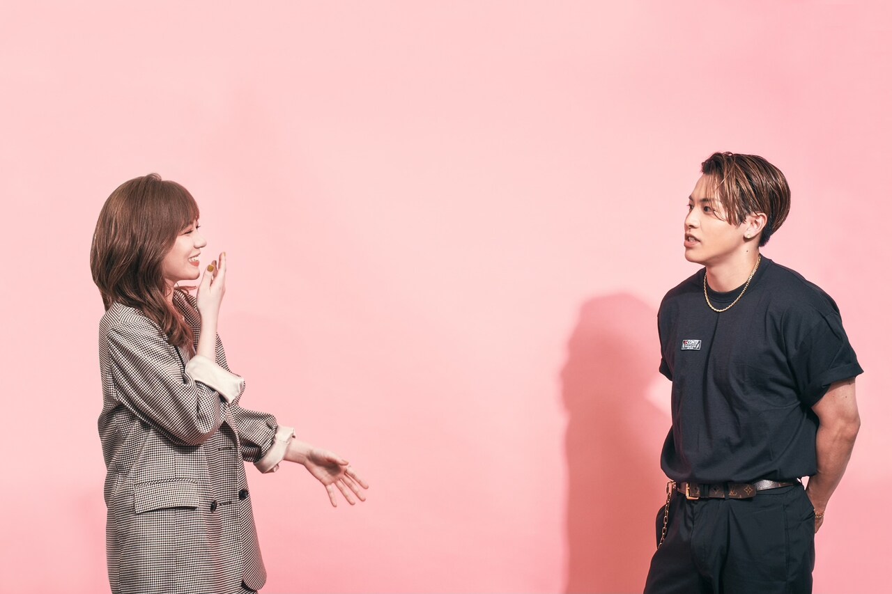 左からMACO、RIKU。