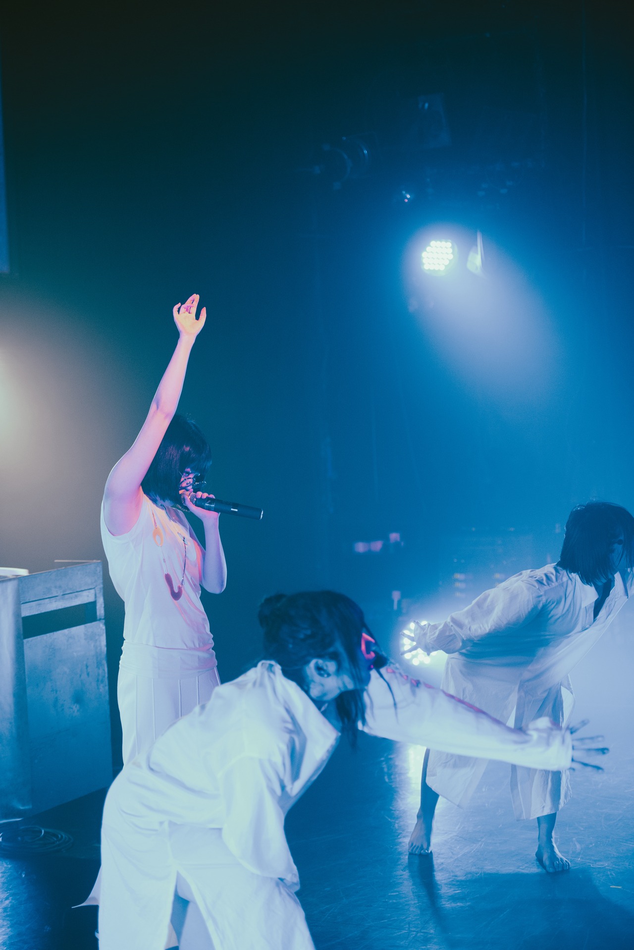 akugi「1st Mini Album "Playplay" Release Party～悪戯プレイ～」の様子。