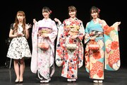左から山本杏奈、野口衣織、髙松瞳、冨田菜々風。