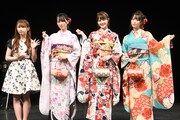 =LOVE髙松瞳＆野口衣織、≠ME冨田菜々風が夏に振袖姿披露「この3人は黄金世代です」