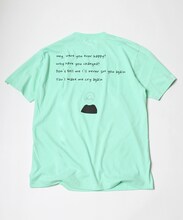 もさを。×JOURNAL STANDARD コラボレーションTシャツ「好きが溢れていたの」グリーン裏
