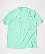 もさを。×JOURNAL STANDARD コラボレーションTシャツ「好きが溢れていたの」グリーン表