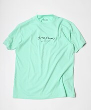 もさを。×JOURNAL STANDARD コラボレーションTシャツ「好きが溢れていたの」グリーン表