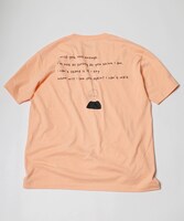 もさを。×JOURNAL STANDARD コラボレーションTシャツ「会いたい」ピンク裏