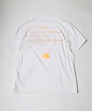 もさを。×JOURNAL STANDARD コラボレーションTシャツ「会いたい」ホワイト裏