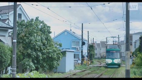「ハンバート ハンバートの歌声電車 ～線路はつづくよ～」の配信画面。