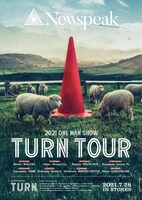 Newspeak「Turn Tour」告知ビジュアル