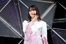 櫻坂46の森田ひかる。（撮影：上山陽介）