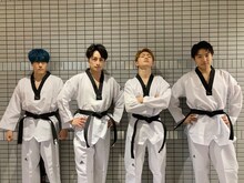 左から中務裕太、白濱亜嵐、佐野玲於、小森隼。 (c)日本テレビ