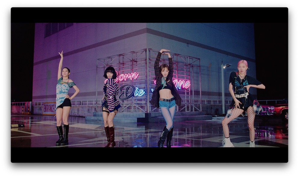 BLACKPINK「Lovesick Girls -JP Ver.-」ミュージックビデオより。