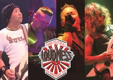 「LOUDNESS 40th Anniversary JAPAN TOUR 2021 THE SHOW MUST GO ON」告知ビジュアル