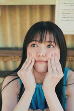 松村沙友理写真集「次、いつ会える？」より本人お気に入りの写真。（撮影：三瓶康友）