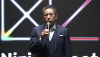 株式会社ソニー・ミュージックエンタテインメント代表取締役の村松俊亮氏。(c)Sony Music Entertainment (Japan) Inc.／JYP Entertainment.