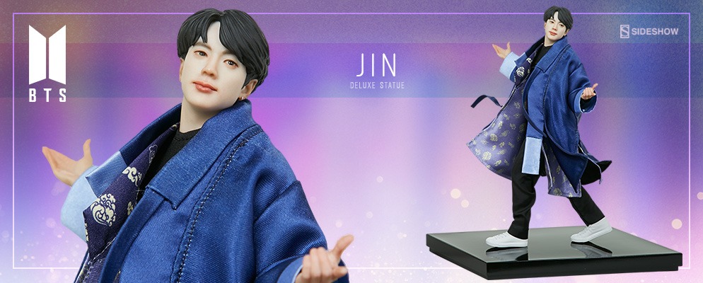 JINのスタチュー。