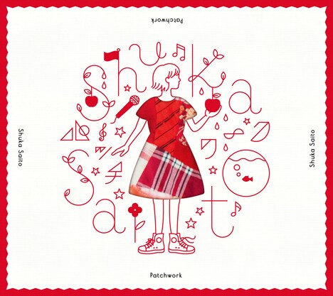 斉藤朱夏「パッチワーク」パッチワーク盤ジャケット