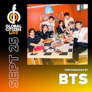BTS「Global Citizen LIVE」ビジュアル (c)Global Citizen