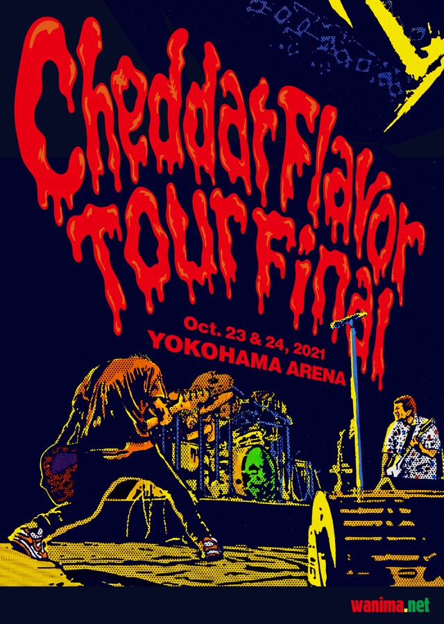 「Cheddar Flavor Tour Final 2021」告知ビジュアル