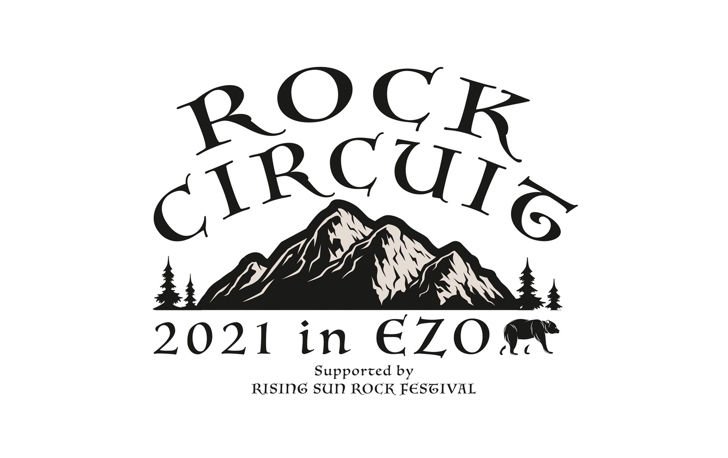 「ROCK CIRCUIT 2021 in EZO」ロゴ