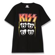 「KISS hide（サイコベア） T-shirt」デザイン