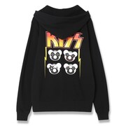 「KISS hide（サイコベア） Hoodie」デザイン