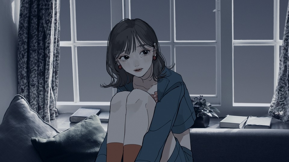 佐藤まりあのイラスト。